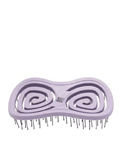 Щетка массажная с нейлоновым штифтом форма бабочка фиолетовая Eco Friendly Dewal beauty