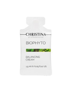 Крем балансирующий в индивидуальном саше Balancing Cream sachets kit Bio Phyto 1 5 мл х 1 шт Christina