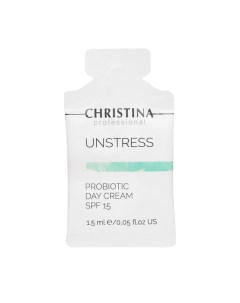 Крем дневной с пробиотическим действием SPF 15 в индивидуальном саше Probiotic day cream SPF 15 Unst Christina