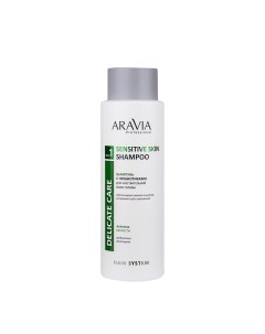 Шампунь с пребиотиками для чувствительной кожи головы Sensitive Skin Shampoo 400 мл Aravia