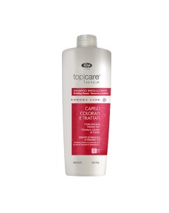 Шампунь оживляющий для окрашенных волос Top Care Repair Chroma Care Revitalizing Shampoo 1000 мл Lisap milano