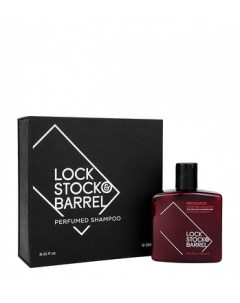 Шампунь для жестких волос и бороды парфюмированный в подарочной упаковке LS B Recharge 250 мл Lock stock barrel