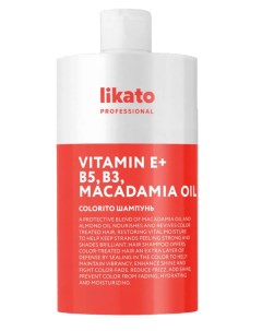 Шампунь против вымывания цвета окрашенных волос COLORITO 750 мл Likato professional