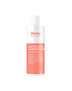 Шампунь для деликатного очищения чувствительной кожи головы DELIKATE 400 мл Likato professional