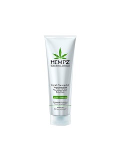 Гель для душа кокос и арбуз Fresh Coconut Watermelon Herbal Body Wash 250 мл Hempz