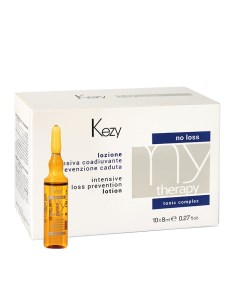Лосьон интенсивный для профилактики выпадения волос Intensive Hair Loss prevention lotion 8x10 мл Kezy