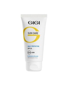 Крем солнцезащитный с защитой ДНК для сухой кожи SPF 30 SUN CARE 75 мл Gigi