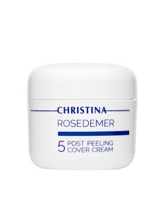 Крем постпилинговый тональный защитный шаг 5 Post Peeling Cover Cream Rose de Mer 20 мл Christina