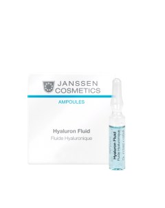 Сыворотка ультраувлажняющая с гиалуроновой кислотой Hyaluron Fluid AMPOULES 1 2 мл Janssen cosmetics