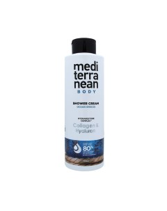 Крем для душа Бриз Океана с коллагеном и гиалуроновой кислотой M B Shower Cream Ocean Breeze 750 мл Mediterranean