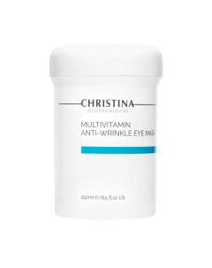 Маска мультивитаминная для зоны вокруг глаз Multivitamin Anti Wrinkle Eye Mask 250 мл Christina