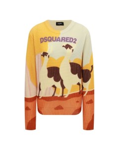 Шерстяной пуловер Dsquared2