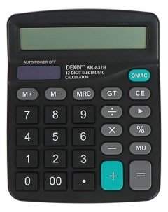 Калькулятор настольный 12 разряд KK 837B двойное питание Dexin