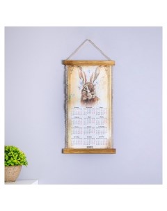 Сувенирный свиток Календарь 2023 темный кролик Nnb
