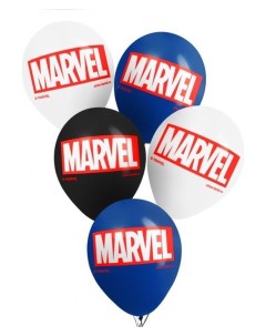 Воздушные шары цветные Marvel мстители 12 дюйм Набор 5 шт Marvel comics