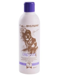 Шампунь Crisp coat Shampoo для жесткой шерсти 250мл 1 all systems