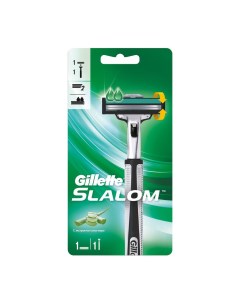 Станок для бритья Slalom Plus 1 кассета Gillette