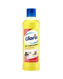 Средство чистящее для мытья пола лимон 1000мл Glorix
