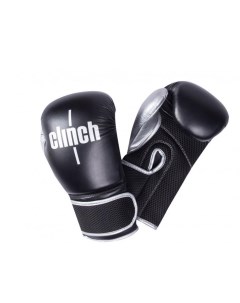 Перчатки боксерские Aero черно серебристые 12 унций Clinch