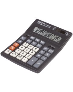 Калькулятор настольный PLUS STF 333 200x154мм 16 разрядов двойное питание 250417 Staff