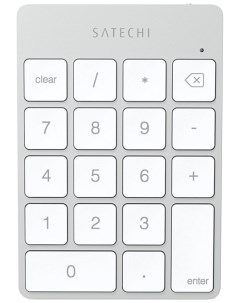Клавиатура Aluminum Slim Keypad Numpad серебристый ST SALKPS Satechi