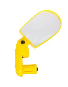 Зеркало для детского велосипеда h 1 цвет желтый Nobrand