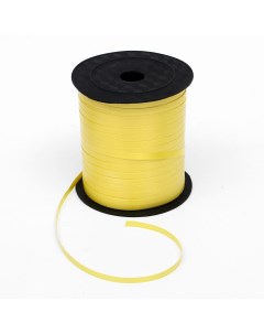 Лента упаковочная простая желтая 0 5 см х 225 м Nobrand