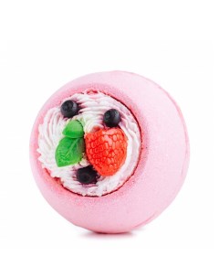 Супербомба для ванны малиновый десерт 360 гр Fabrik cosmetology