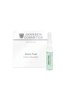 Сыворотка детокс в ампулах Detox Fluid 1 2 мл Janssen cosmetics