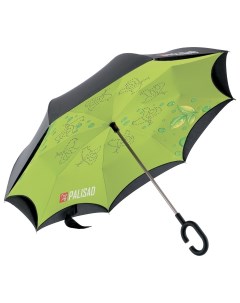 Зонт трость обратного сложения эргономичная рукоятка с покрытием Soft Touch Palisad