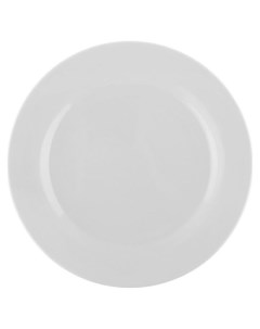 Тарелка пирожковая с утолщённым краем White Label D 15 см цвет белый Nnb