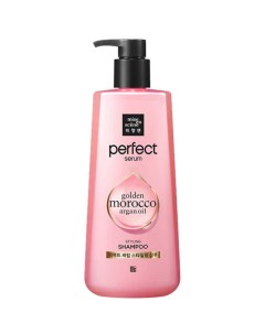 Шампунь для поврежденных волос Perfect Serum Styling Shampoo Golden Morocco ArganOil 680мл Mise en scene