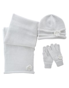 Шапка с шарфом и перчатками для девочки 0900475200 Chicco