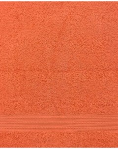 Полотенце махровое 100x180 Симфония оранжевое зк Инсантрик