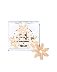 Резинки пружинки для волос Nano To Be or Nude to Be 1 шт Invisibobble