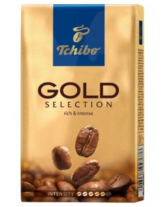 Кофе Gold Selection молотый 250гр Tchibo