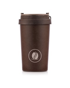 Термокружка Eco cup coffee коричневый 400 мл Walmer