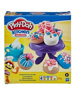 Набор для лепки Play Doh Kitchen Creations Выпечка и пончики Hasbro