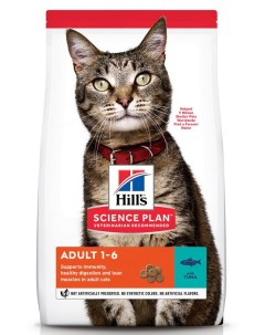 Сухой корм для кошек Science Plan Feline Adult Optimal Care with Tuna 10 кг Hill`s