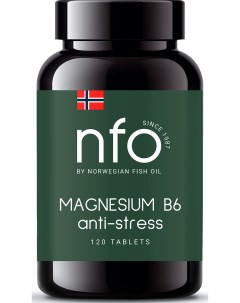 Комплекс Магний В6 120 таблеток Витамины Norwegian fish oil