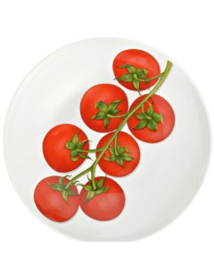Тарелка суповая 20 5 см Freedom Vegetable красный Taitu