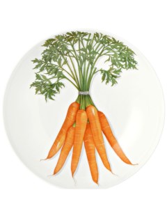Тарелка суповая 20 5 см Freedom Vegetable оранжевый Taitu