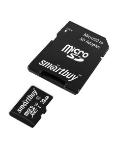 Карта памяти microSDHC 32 GB Advanced SB32GBSDU1A AD Smartbuy