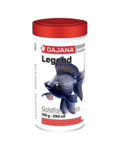 Корм для рыб Legend Goldfish Pellets гранулы 55г 100мл Dajana