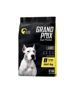 Корм для собак для крупных пород ягненок сух 12кг Grand prix