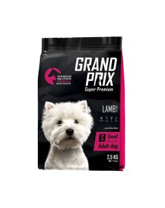 Корм для собак для мелких пород ягненок сух 2 5кг Grand prix