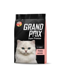 Корм для кошек Sensitive для привередливых индейка сух 1 5кг Grand prix