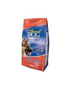 Сухой корм Спешл Дог для собак с Чувствительным пищеварением и кожей Ягненок с рисом Special dog