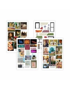 Набор стикеров для ежедневника Creative Домашний А5 Remarklee