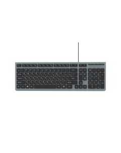 Проводная клавиатура RKB 400 Grey Ritmix